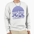 Colorado State Mountains Sweatshirt - Casual Everyday Wear for Adults - T-Shirt, Sweatshirt, Hoodie