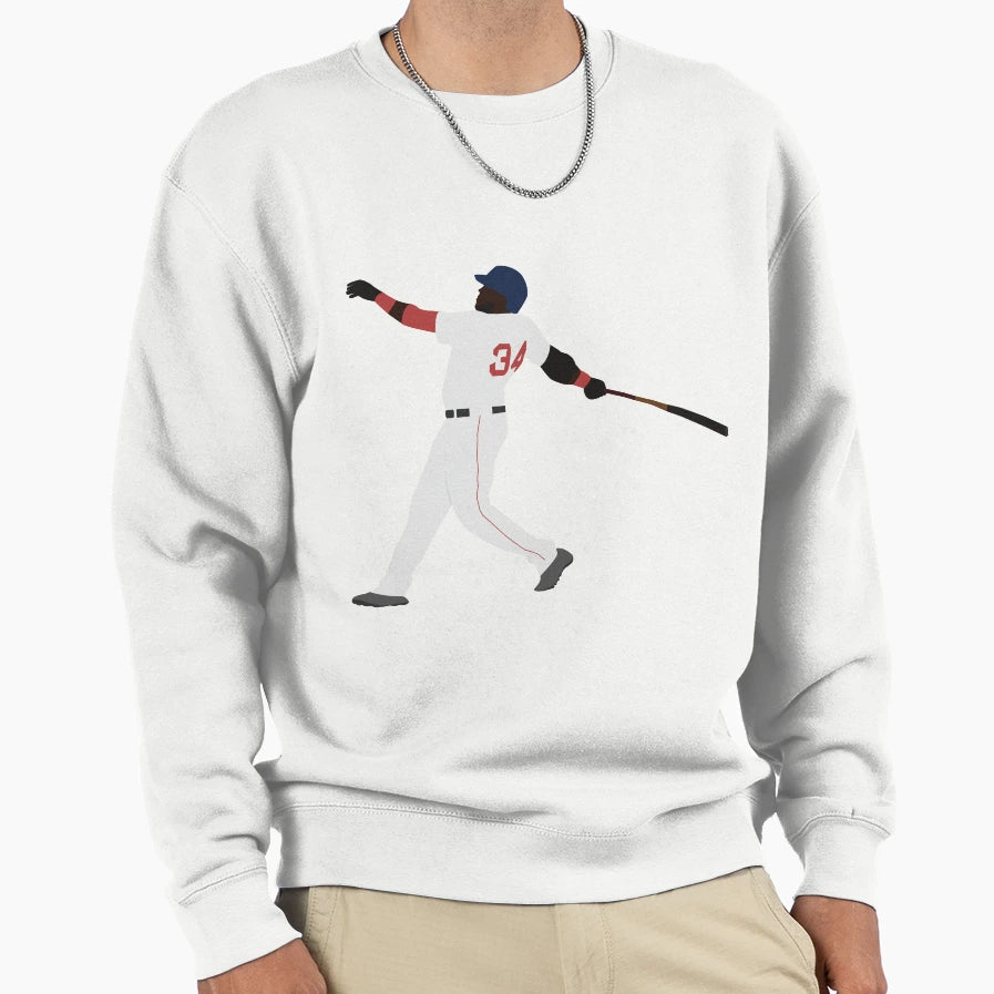 David Ortiz Sweatshirt - Aesthetic Graphic Men Women - T-Shirt, Sweatshirt, Hoodie