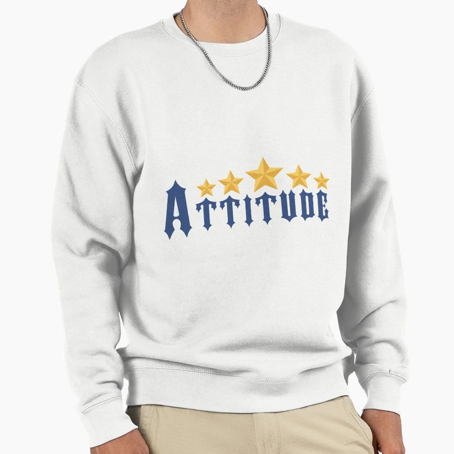 Attitude Brand Sweatshirt - Graphic Print for Adults - T-Shirt, Sweatshirt, Hoodie