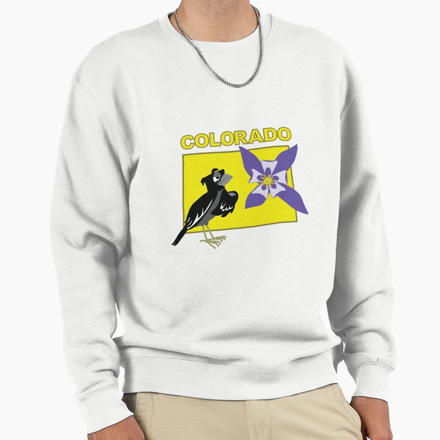 State Pride Colorado Sweatshirt - Custom Art Print Men Women - T-Shirt, Sweatshirt, Hoodie
