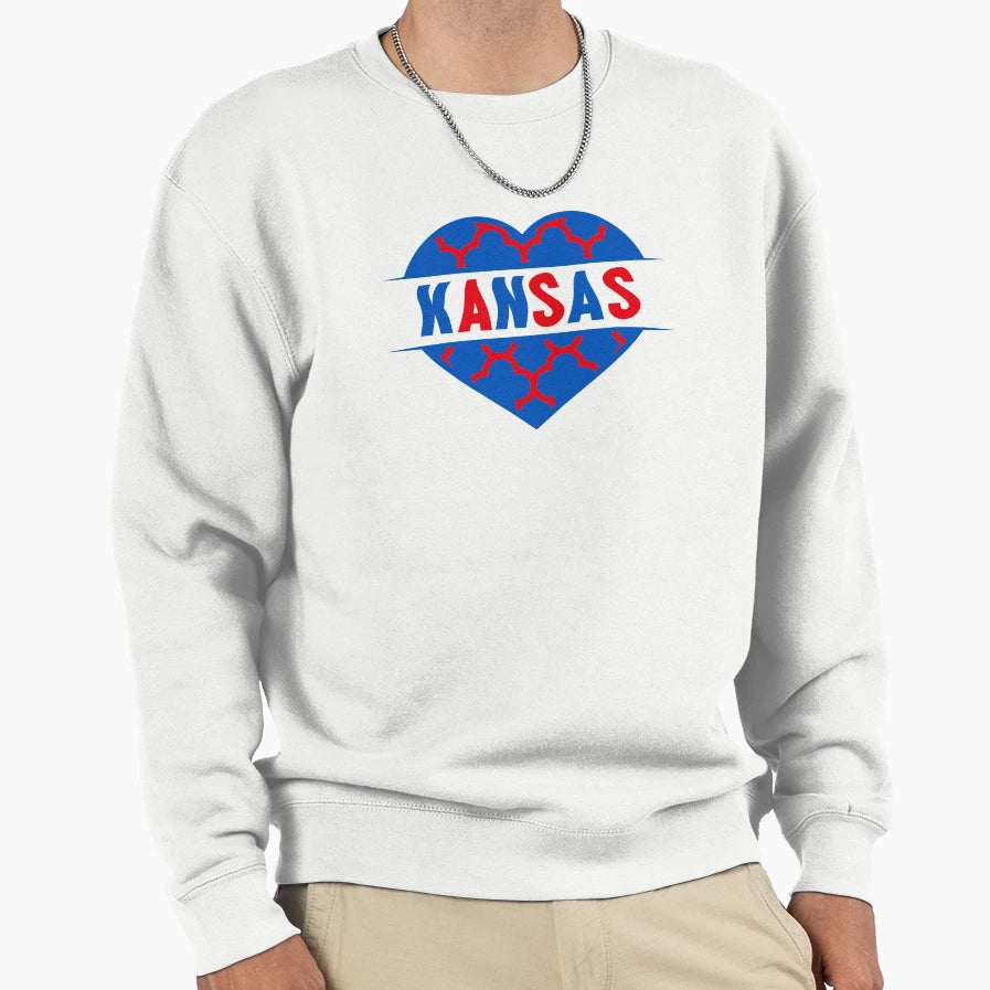 Kansas Sweatshirt - Casual Everyday Wear Unisex - T-Shirt, Sweatshirt, Hoodie
