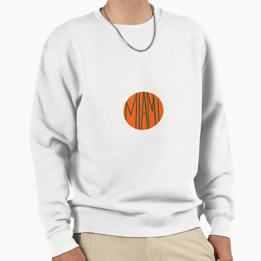 Miami Sweatshirt - Minimalist Print Unisex - T-Shirt, Sweatshirt, Hoodie