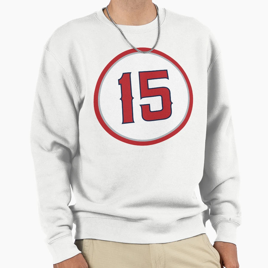 Tim Salmon 15 Jersey Number Sweatshirt - Streetwear Style Men Women - T-Shirt, Sweatshirt, Hoodie