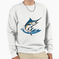 Blue Marlin Sweatshirt - Fun Novelty Design Men Women - T-Shirt, Sweatshirt, Hoodie