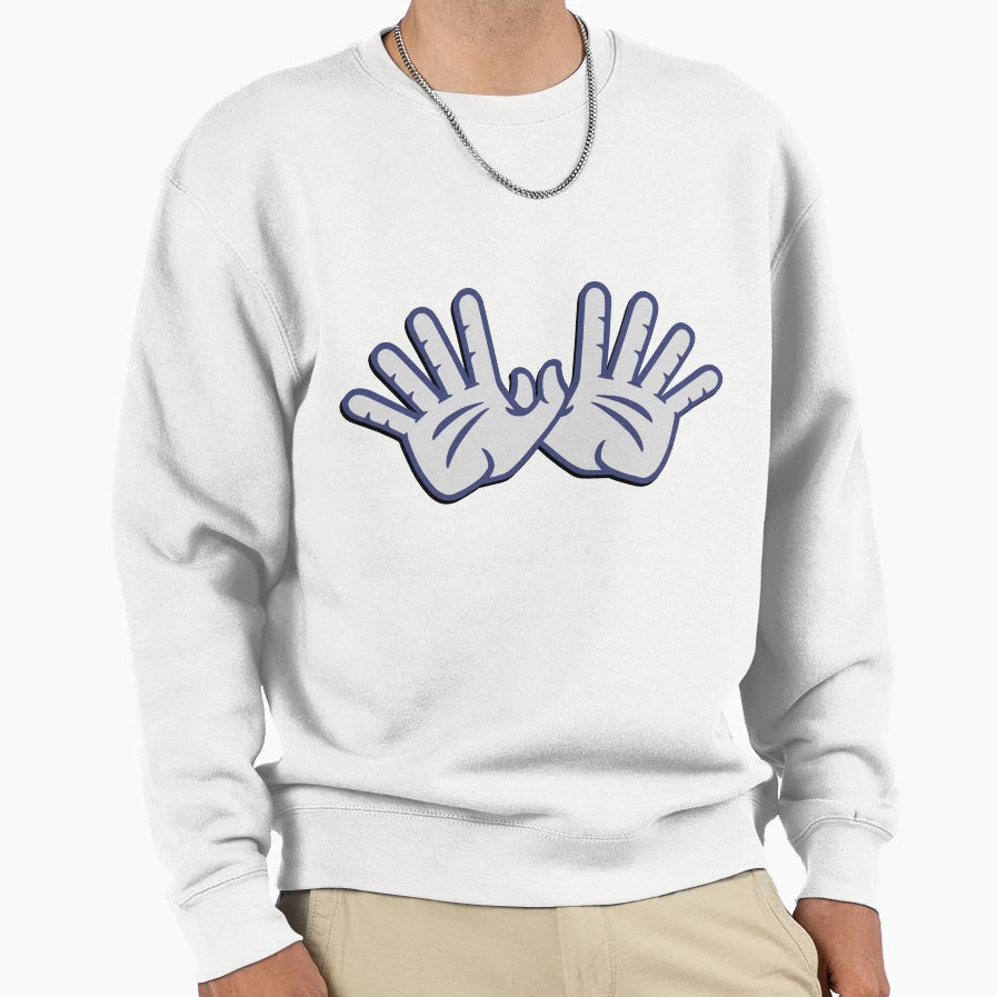 Rice Owl Hands Sweatshirt - Trendy Graphic for Adults - T-Shirt, Sweatshirt, Hoodie
