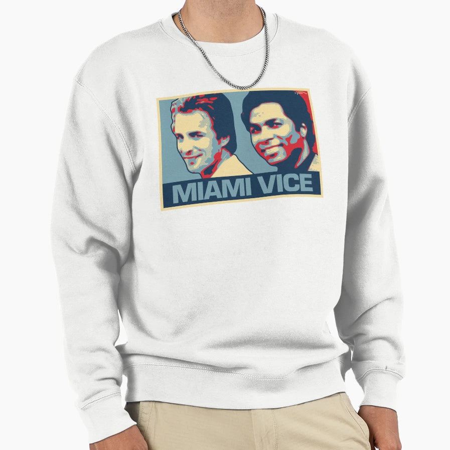 Miami Vice Sweatshirt - Aesthetic Graphic Unisex - T-Shirt, Sweatshirt, Hoodie