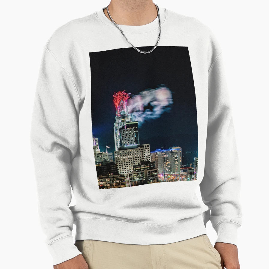 2021 Webn Fireworks Cincinnati Ohio Sweatshirt - Custom Art Print Unisex - T-Shirt, Sweatshirt, Hoodie