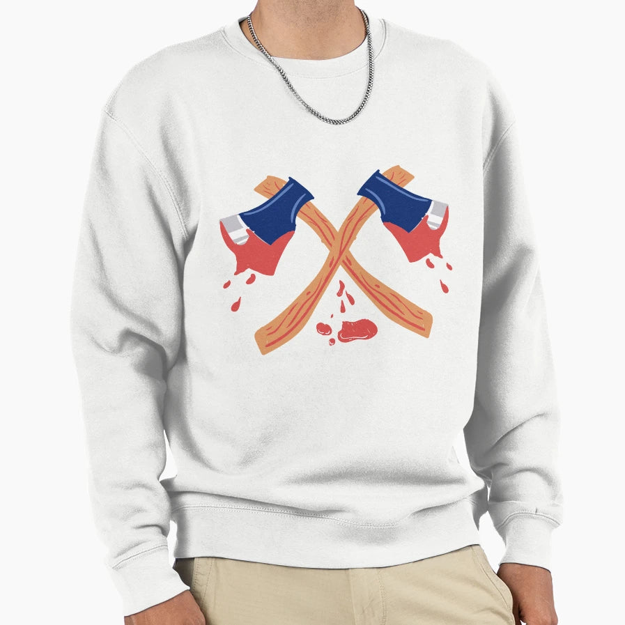 Scary Sweatshirt - Casual Everyday Wear Unisex - T-Shirt, Sweatshirt, Hoodie