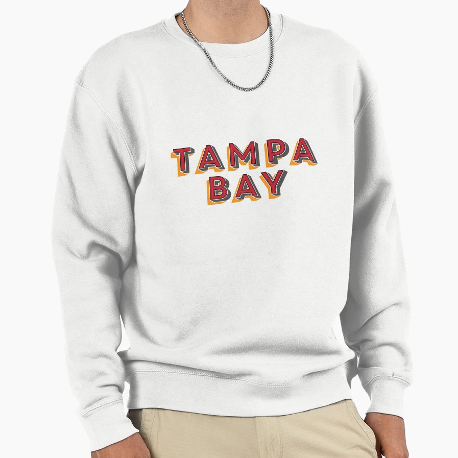 Tampa Bay Sweatshirt - Minimalist Print for Adults - T-Shirt, Sweatshirt, Hoodie