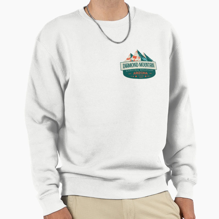 Diamond Mountain Mazatzal Mountains Sweatshirt - Trendy Graphic Men Women - T-Shirt, Sweatshirt, Hoodie