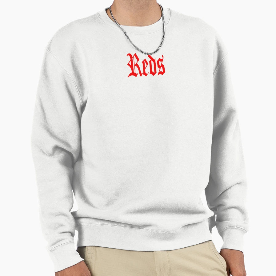 Reds Sweatshirt - Minimalist Print for Adults - T-Shirt, Sweatshirt, Hoodie