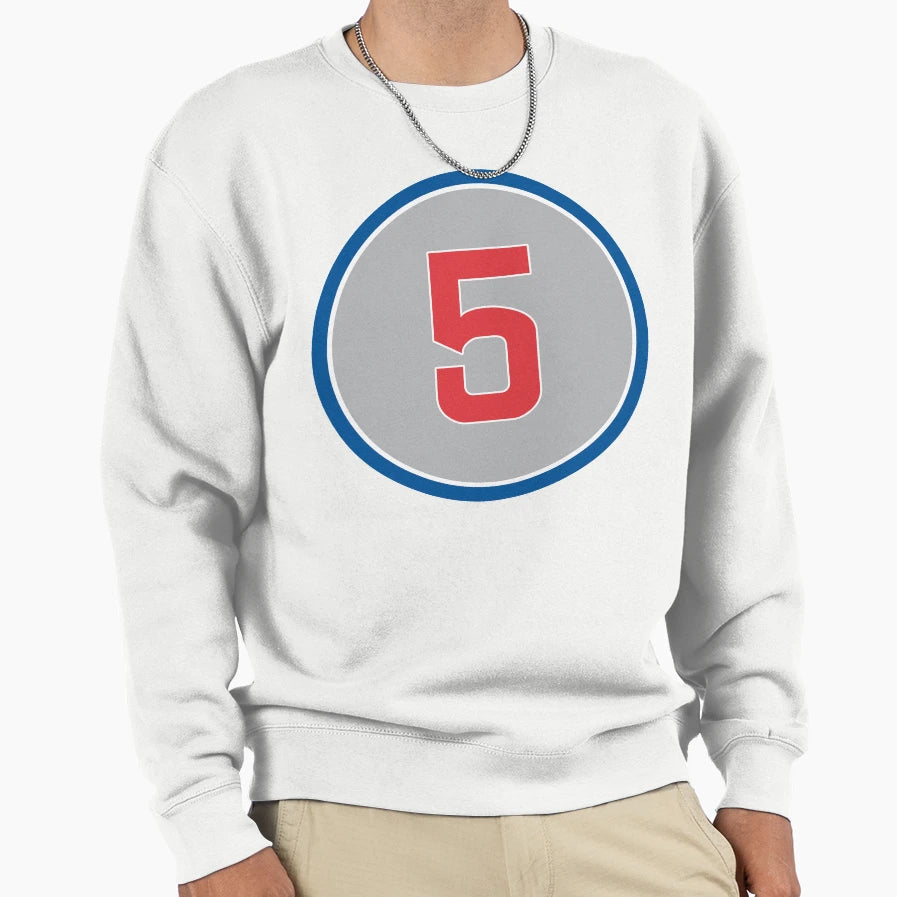 Albert Almora 5 Jersey Number Sweatshirt - Graphic Print Unisex - T-Shirt, Sweatshirt, Hoodie