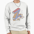 Pastel Letter Z Sweatshirt - Streetwear Style Unisex - T-Shirt, Sweatshirt, Hoodie