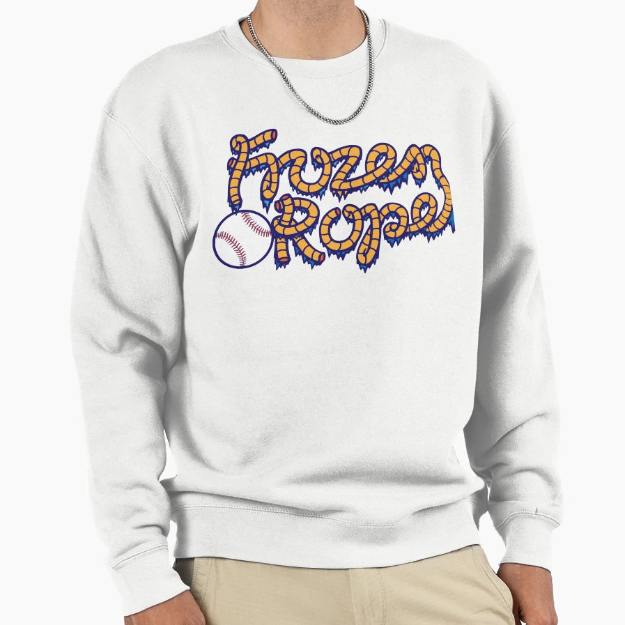 Funny Baseball Lover Frozen Rope Sweatshirt - Streetwear Style Men Women - T-Shirt, Sweatshirt, Hoodie