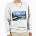 Colorado Mountains Sweatshirt - Minimalist Print for Adults - T-Shirt, Sweatshirt, Hoodie