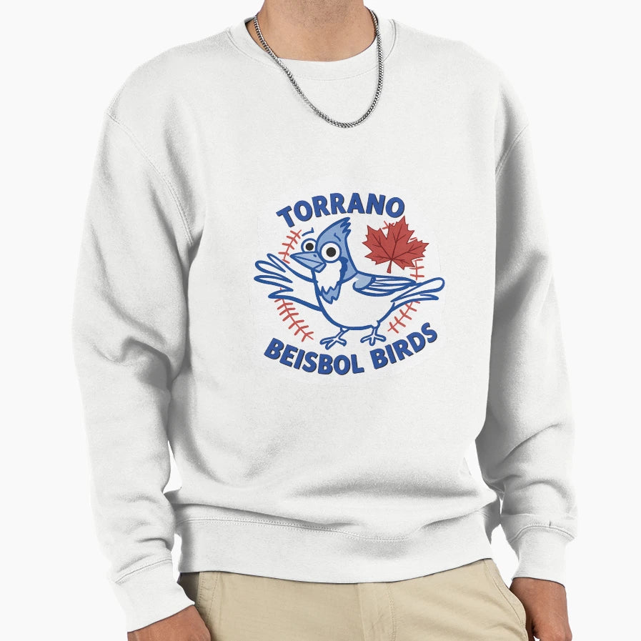 Blue Jays Sweatshirt - Custom Art Print for Adults - T-Shirt, Sweatshirt, Hoodie