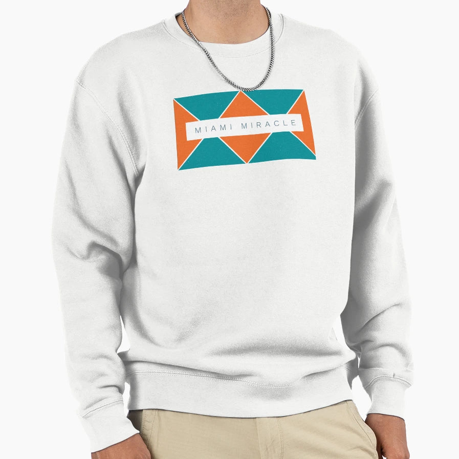 Miami Miracle Sweatshirt - Custom Art Print Unisex - T-Shirt, Sweatshirt, Hoodie