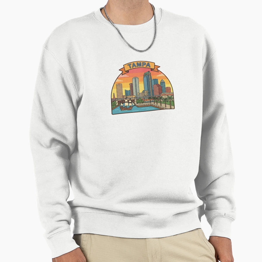 Tampa Sweatshirt - Fun Novelty Design for Adults - T-Shirt, Sweatshirt, Hoodie