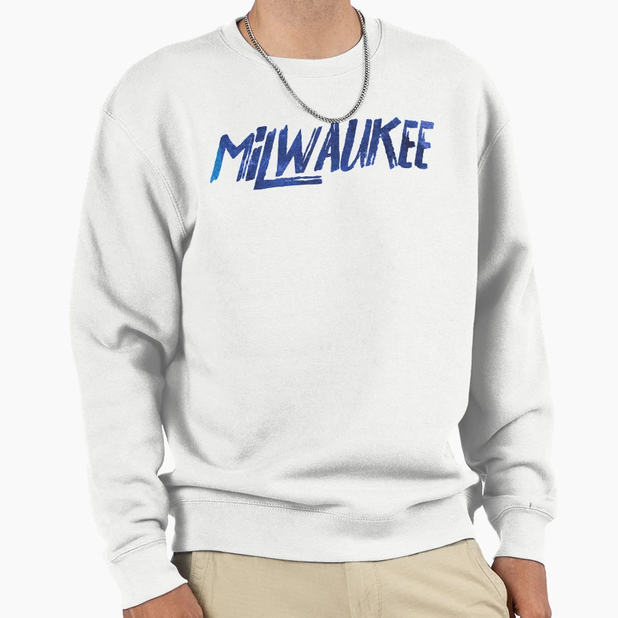 Milwaukee Wisconsin Usa Sweatshirt - Fun Novelty Design Unisex - T-Shirt, Sweatshirt, Hoodie