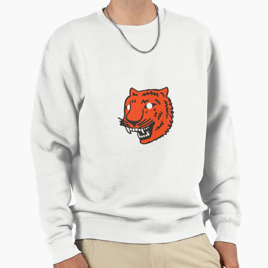 Tigers Logo Sweatshirt - Aesthetic Graphic for Adults - T-Shirt, Sweatshirt, Hoodie