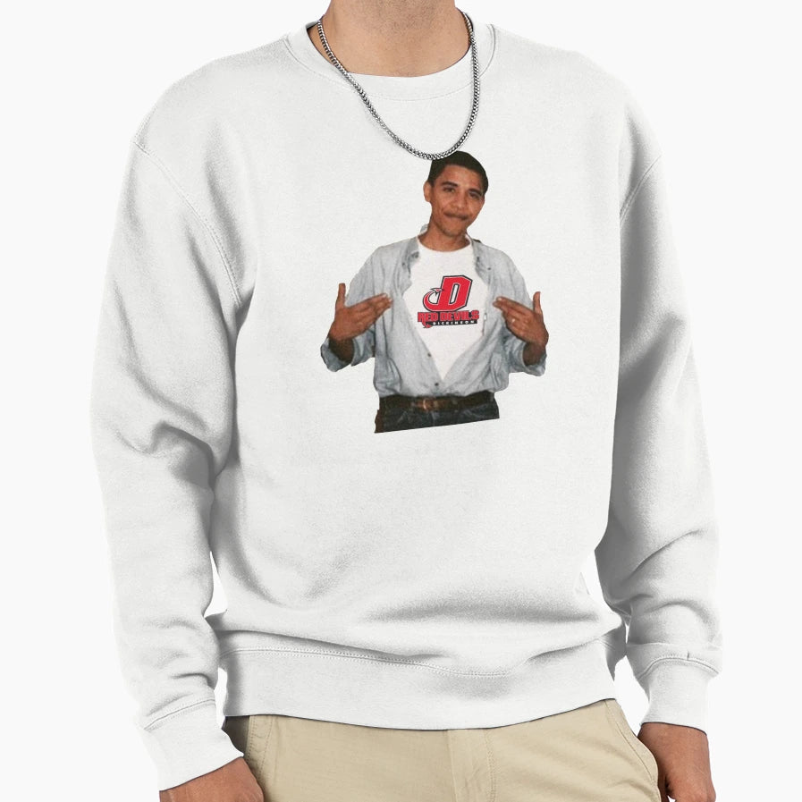 Dickinson Obama Sweatshirt - Novelty Apparel Unisex - T-Shirt, Sweatshirt, Hoodie