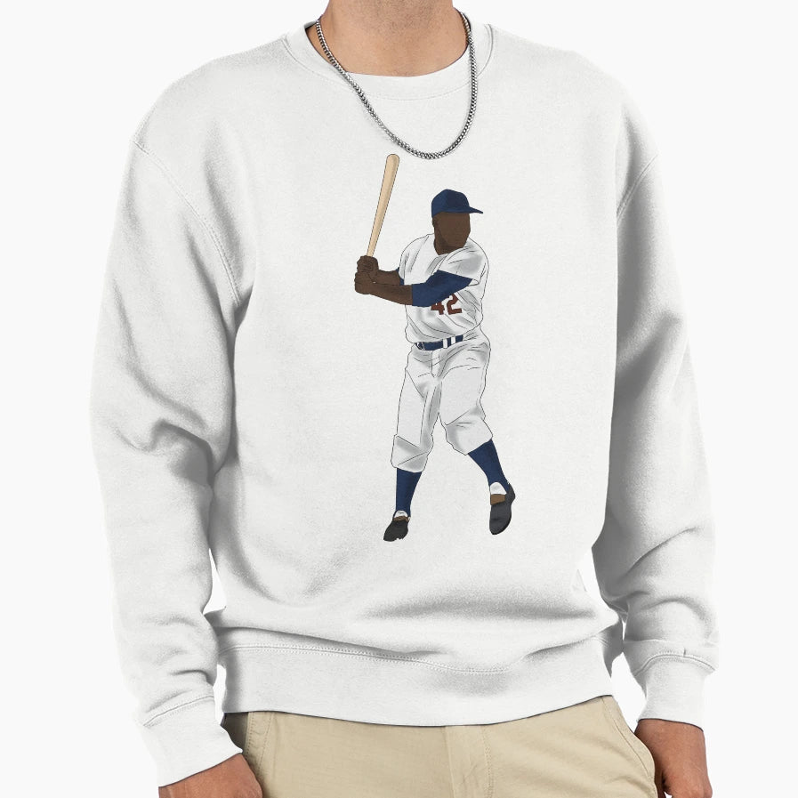 Batter Up Sweatshirt - Minimalist Print Unisex - T-Shirt, Sweatshirt, Hoodie