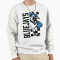 Half Blue Jays Mascot Sweatshirt - Trendy Graphic Men Women - T-Shirt, Sweatshirt, Hoodie