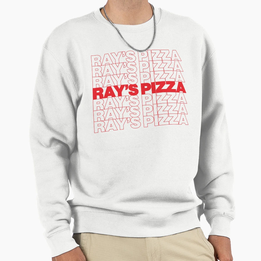Rays Pizza Sweatshirt - Trendy Graphic Men Women - T-Shirt, Sweatshirt, Hoodie