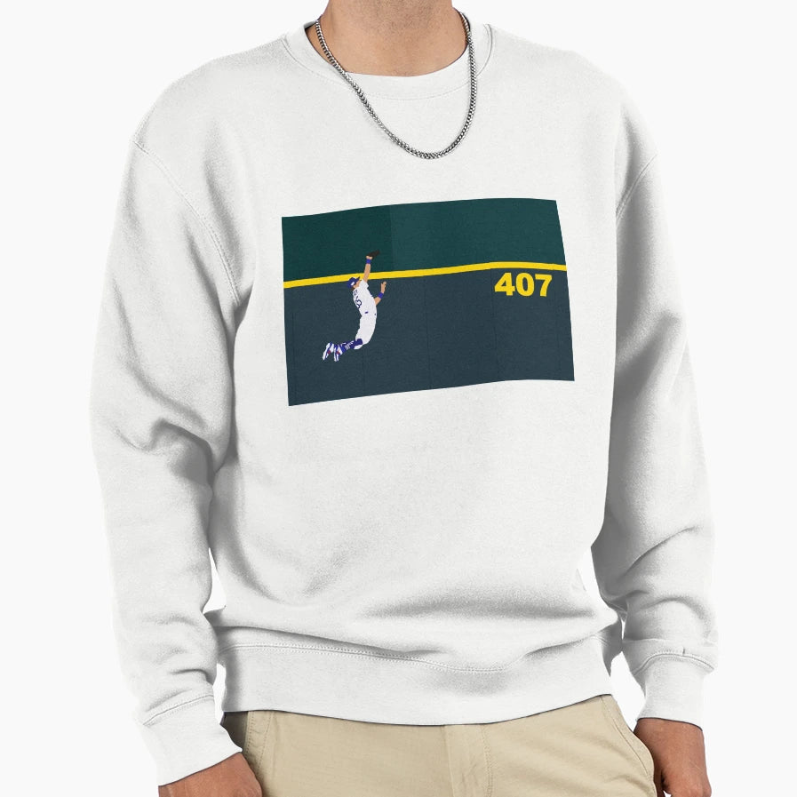Bellinger Home Run Robbery Sweatshirt - Novelty Apparel Men Women - T-Shirt, Sweatshirt, Hoodie