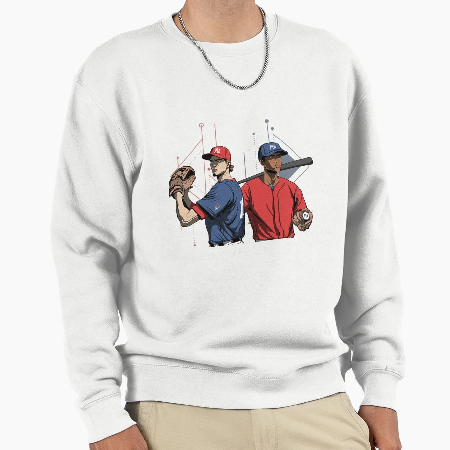 Baseball Sweatshirt - Streetwear Style Men Women - T-Shirt, Sweatshirt, Hoodie