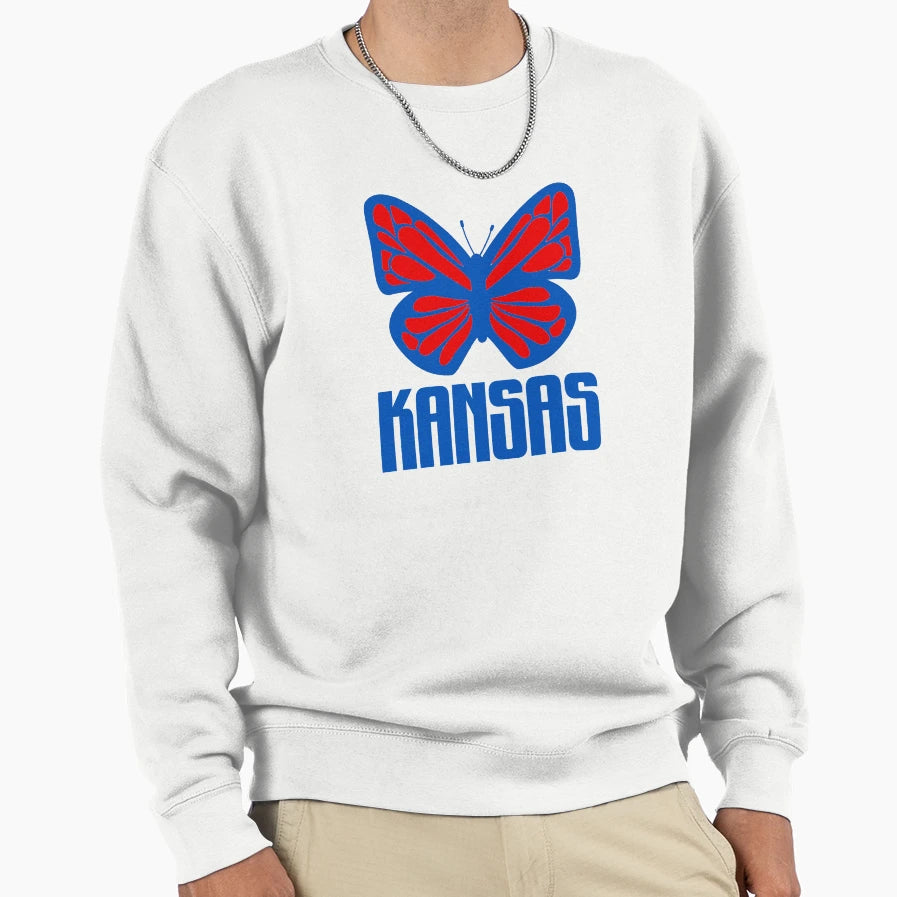 University Kansas Sweatshirt - Aesthetic Graphic for Adults - T-Shirt, Sweatshirt, Hoodie