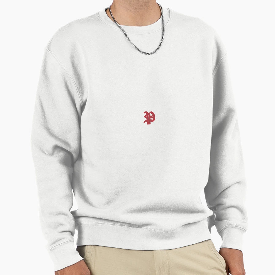 Red P Sweatshirt - Casual Everyday Wear for Adults - T-Shirt, Sweatshirt, Hoodie