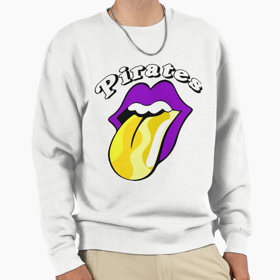 Pirates Rock And Roll Sweatshirt - Fun Novelty Design Unisex - T-Shirt, Sweatshirt, Hoodie