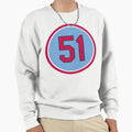 Willie Mcgee 51 Jersey Number Sweatshirt - Minimalist Print Men Women - T-Shirt, Sweatshirt, Hoodie