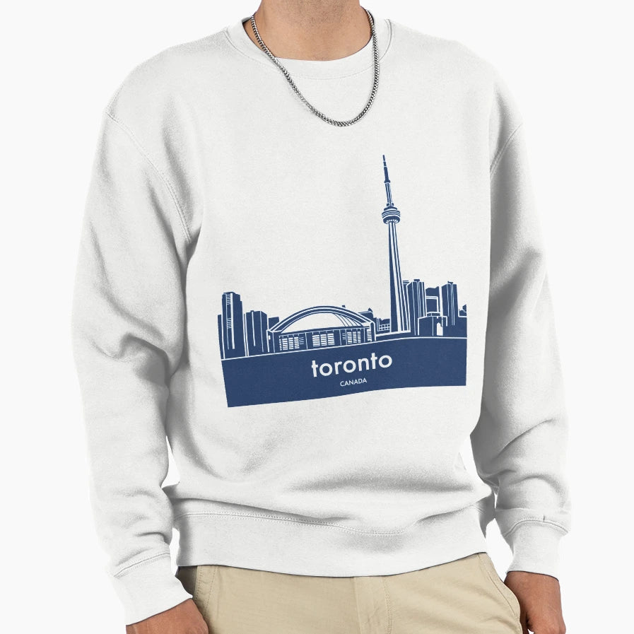 Iconic Toronto Sweatshirt - Fun Novelty Design for Adults - T-Shirt, Sweatshirt, Hoodie