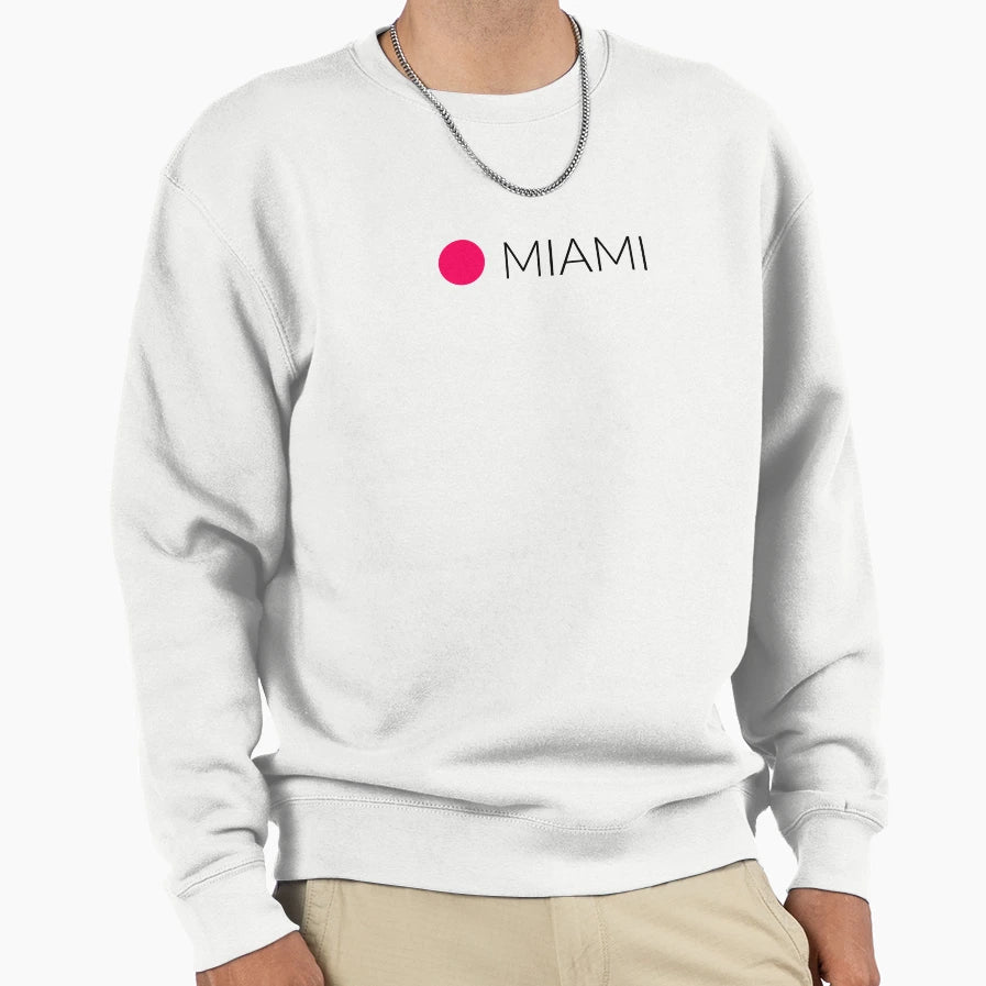 Miami Sweatshirt - Trendy Graphic for Adults - T-Shirt, Sweatshirt, Hoodie