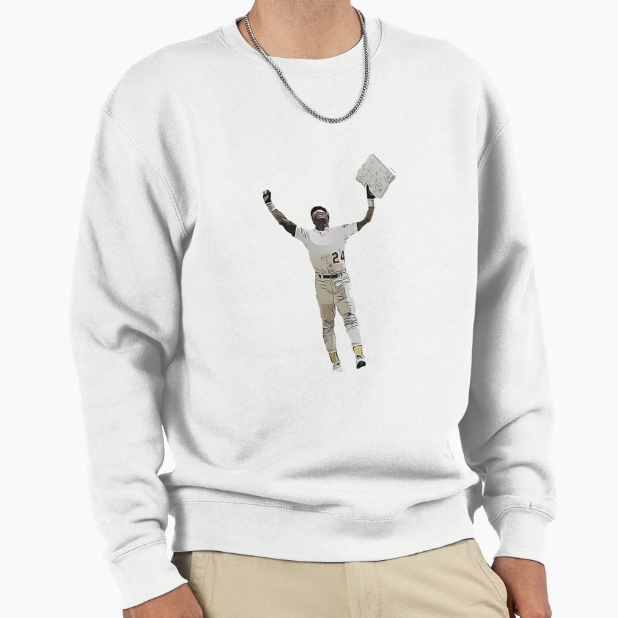 Rickey Henderson Sweatshirt - Custom Art Print for Adults - T-Shirt, Sweatshirt, Hoodie