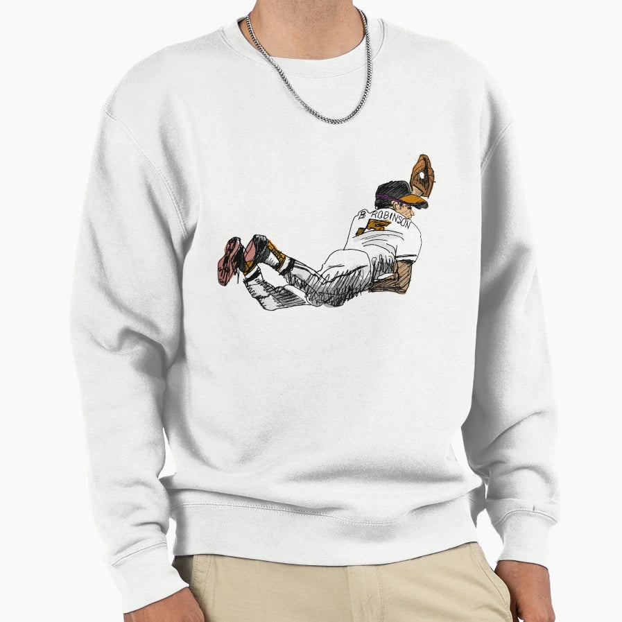 Brooks Robinson Sweatshirt - Minimalist Print for Adults - T-Shirt, Sweatshirt, Hoodie