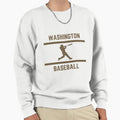 Gold Color Washington Baseball Sweatshirt - Unique Graphic for Adults - T-Shirt, Sweatshirt, Hoodie