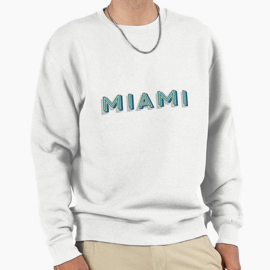 Miami Sweatshirt - Novelty Apparel Unisex - T-Shirt, Sweatshirt, Hoodie