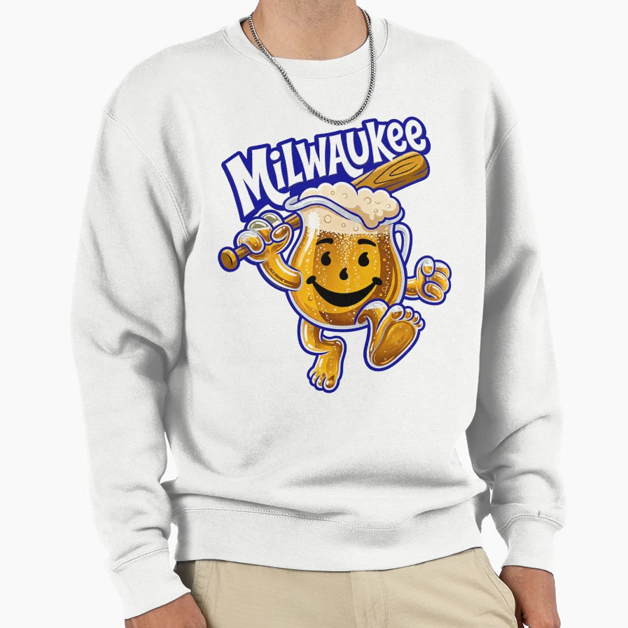 Milwaukee Sweatshirt - Fun Novelty Design for Adults - T-Shirt, Sweatshirt, Hoodie