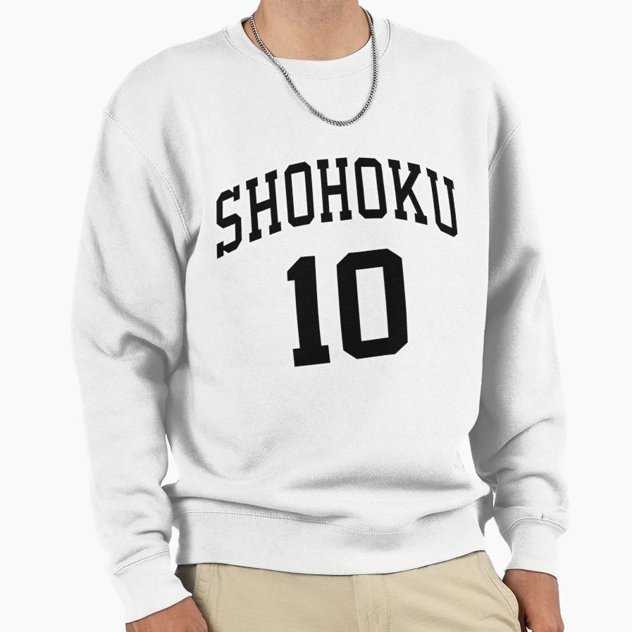 Shohoku 10 10 Sweatshirt - Unique Graphic Men Women - T-Shirt, Sweatshirt, Hoodie