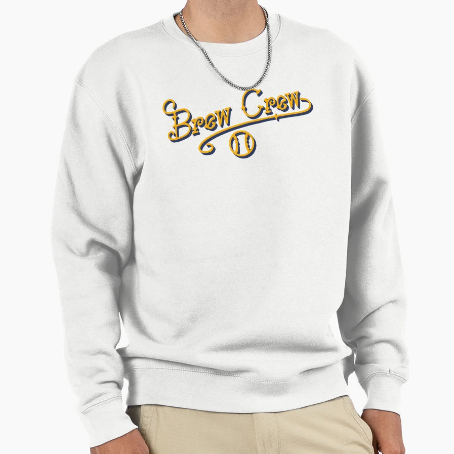 Brew Crew Tattoo Sweatshirt - Custom Art Print Men Women - T-Shirt, Sweatshirt, Hoodie