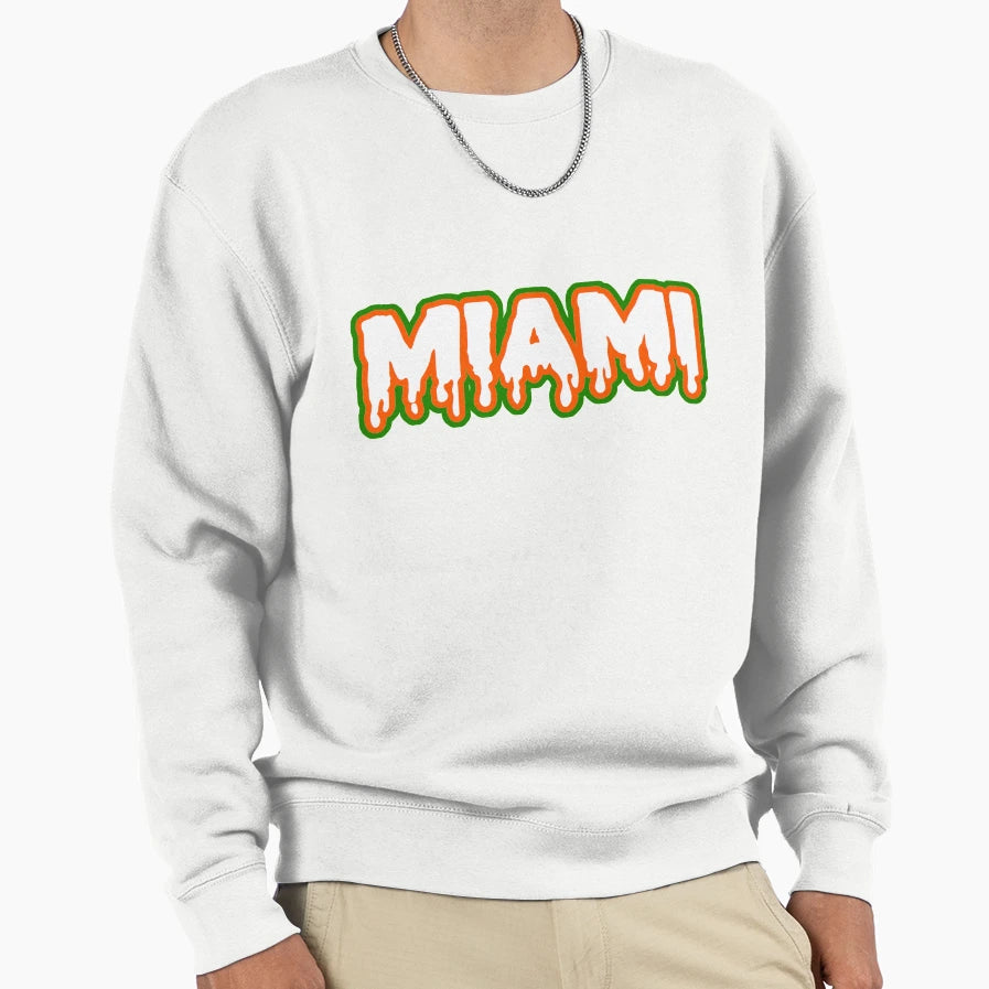 Miami Sweatshirt - Unique Graphic Men Women - T-Shirt, Sweatshirt, Hoodie
