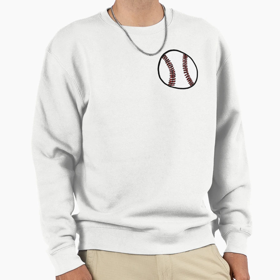 Baseball Sweatshirt - Custom Art Print Unisex - T-Shirt, Sweatshirt, Hoodie