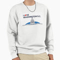 I Love Washington D C Sweatshirt - Graphic Print Unisex - T-Shirt, Sweatshirt, Hoodie
