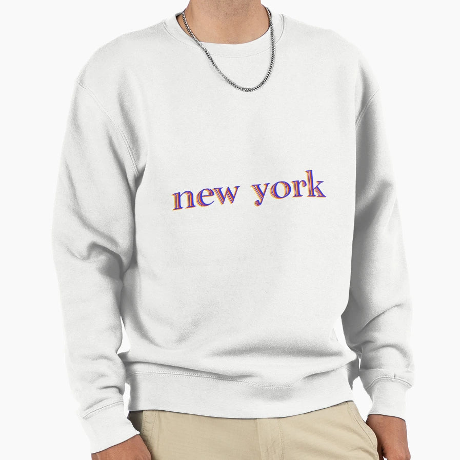 New York Sweatshirt - Graphic Print Men Women - T-Shirt, Sweatshirt, Hoodie