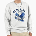 Mid Century Blue Jay Bird Sweatshirt - Aesthetic Graphic Unisex - T-Shirt, Sweatshirt, Hoodie