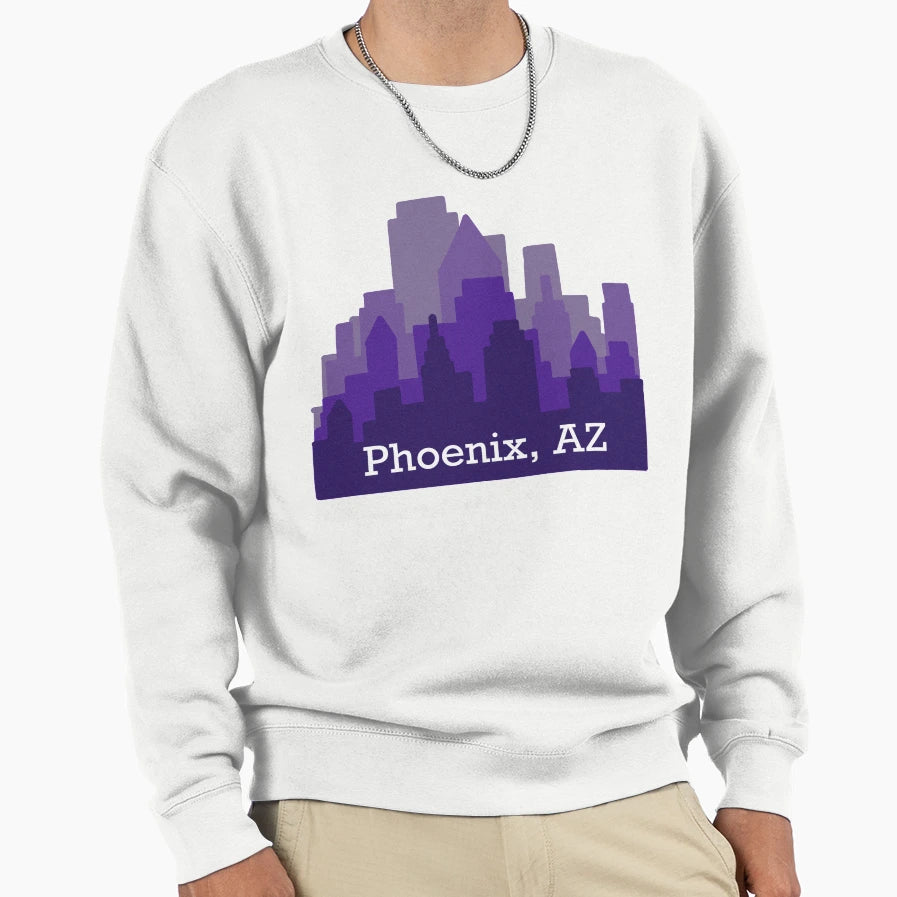 Purple Phoenix Arizona Sweatshirt - Fun Novelty Design for Adults - T-Shirt, Sweatshirt, Hoodie