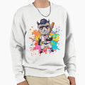 Lama Baseball Sweatshirt - Aesthetic Graphic Men Women - T-Shirt, Sweatshirt, Hoodie